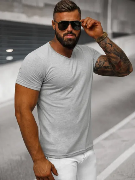 Best Herren T-shirt JS/712007Z Herren T-shirts Ohne Print