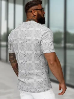 Outlet Herren T-shirt O/QQ1568 Herren T-shirts Mit Print