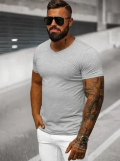 Best Herren T-shirt JS/712007Z Herren T-shirts Ohne Print