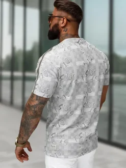 Best Herren T-shirt O/QQ1550 Herren T-shirts Mit Print