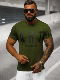 Hot Herren T-shirt O/8T1263/29 Herren T-shirts Mit Print