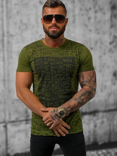 Fashion Herren T-shirt O/T122/29Z Herren T-shirts Mit Print