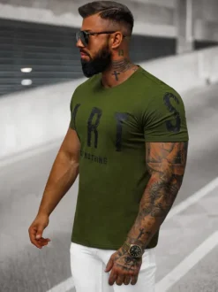 Hot Herren T-shirt O/8T1263/29 Herren T-shirts Mit Print