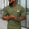 Clearance Herren T-shirt O/QQ1568 Herren T-shirts Mit Print