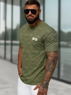 Clearance Herren T-shirt O/QQ1568 Herren T-shirts Mit Print