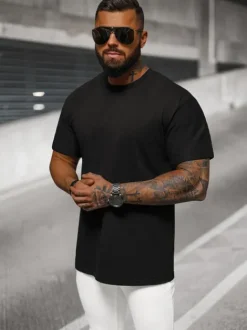 Best Herren T-shirt NB/MT3098 Herren T-shirts Ohne Print