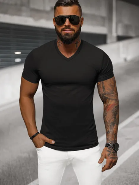 Online Herren T-Shirt NB/MT3099 Herren T-shirts Ohne Print | T-shirts Mit V-ausschnitt