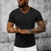 Clearance Herren T-shirt JS/712007Z Herren T-shirts Ohne Print