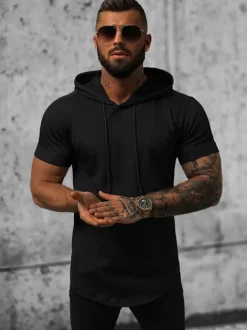Fashion Herren T-shirt O/P1150 Herren T-shirts Mit Kapuze | T-shirts Ohne Print