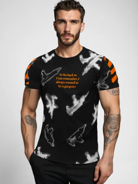 Fashion Herren T-shirt O/MPO3471Z Herren T-shirts Mit Print