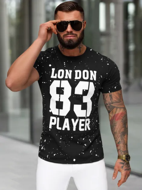 Sale Herren T-shirt JS/8B1388/3 Herren T-shirts Mit Print