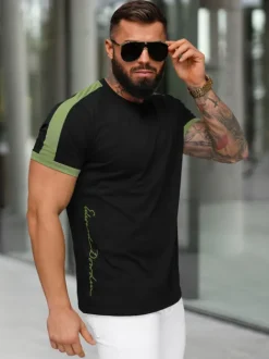 Fashion Herren T-shirt O/QQ1196 Herren T-shirts Mit Print