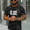 Outlet Herren T-shirt O/MPO3470 Herren T-shirts Mit Print