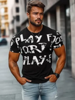 Online Herren T-shirt O/8T1280/3Z Herren T-shirts Mit Print