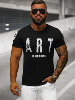 Fashion Herren T-shirt O/8T1263/3 Herren T-shirts Mit Print