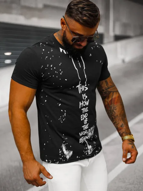 Clearance Herren T-shirt O/8T1259/3 Herren T-shirts Mit Print