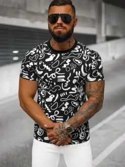 Best Herren T-shirt JS/8T1205/3 Herren T-shirts Mit Print