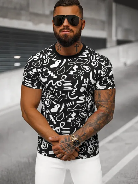 Best Herren T-shirt JS/8T1205/3 Herren T-shirts Mit Print