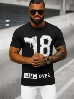 Sale Herren T-shirt O/T123/3Z Herren T-shirts Mit Print