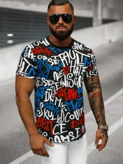 Sale Herren T-shirt O/T1271/3 Herren T-shirts Mit Print