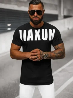 Fashion Herren T-shirt O/T1279/3 Herren T-shirts Mit Print