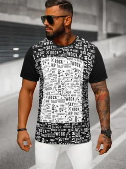 Discount Herren T-shirt O/T122/3Z Herren T-shirts Mit Print