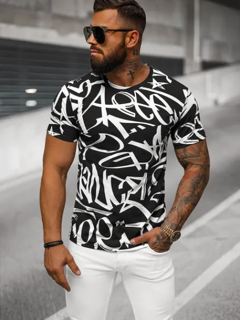 Outlet Herren T-shirt JS/8T1200/3 Herren T-shirts Mit Print