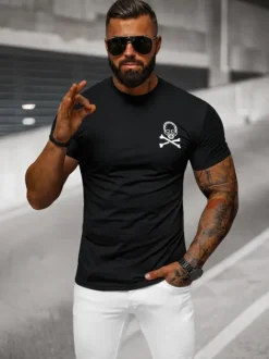 Fashion Herren T-shirt NB/MT3066 Herren T-shirts Mit Print