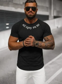 Clearance Herren T-shirt O/T7256 Herren T-shirts Mit Print