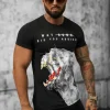 Hot Herren T-shirt O/T127/3Z Herren T-shirts Mit Print