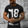 New Herren T-shirt O/T123/3Z Herren T-shirts Mit Print
