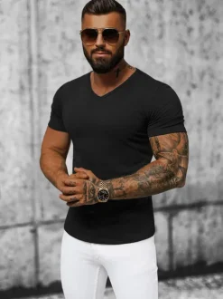 Clearance Herren T-shirt JS/712007Z Herren T-shirts Ohne Print