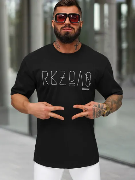 Best Herren T-shirt O/QQ1185 Herren T-shirts Mit Print