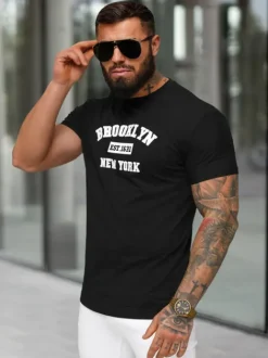 New Herren T-shirt NB/MT3134 Herren T-shirts Mit Print