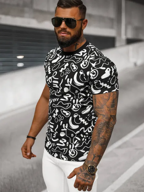 Best Herren T-shirt JS/8T1205/3 Herren T-shirts Mit Print
