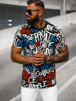 Sale Herren T-shirt O/T1271/3 Herren T-shirts Mit Print