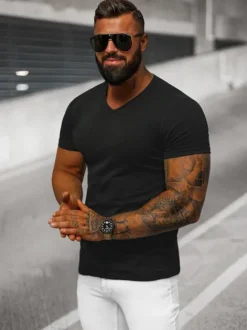 Fashion Herren T-shirt JS/712007Z Herren T-shirts Ohne Print