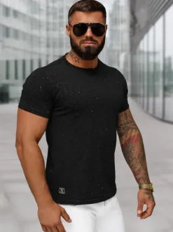 New Herren T-shirt O/QQ1388 Herren T-shirts Mit Print