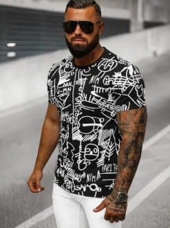 Best Herren T-shirt O/T1269/3 Herren T-shirts Mit Print