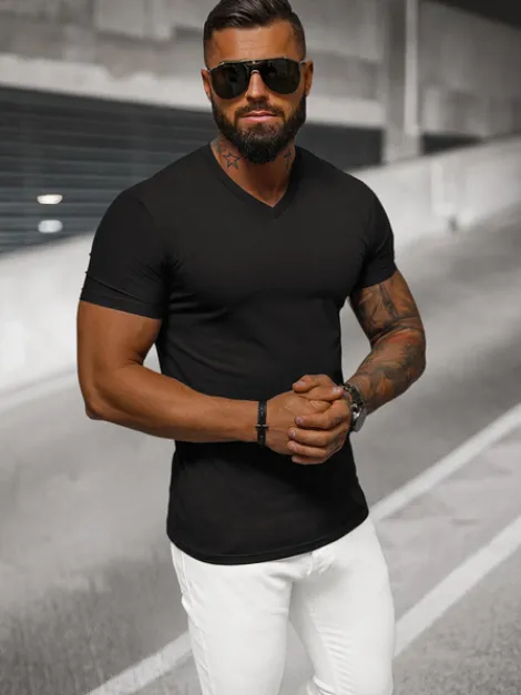 Online Herren T-Shirt NB/MT3099 Herren T-shirts Ohne Print | T-shirts Mit V-ausschnitt