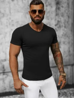 Clearance Herren T-shirt JS/712007Z Herren T-shirts Ohne Print