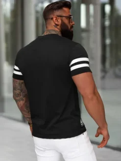 Online Herren T-shirt JS/8B1391/3 Herren T-shirts Mit Print