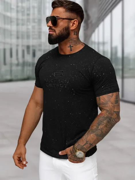 Clearance Herren T-shirt O/QQ1389 Herren T-shirts Mit Print