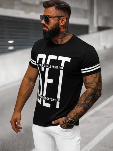 Fashion Herren T-shirt O/8T1275/3 Herren T-shirts Mit Print