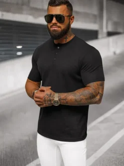 Outlet Herren T-shirt O/L1451 Herren T-shirts Ohne Print