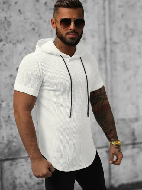 New Herren T-shirt O/P1150 Herren T-shirts Mit Kapuze | T-shirts Ohne Print