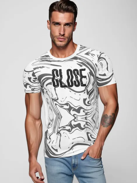 Fashion Herren T-shirt O/MPO3470Z Herren T-shirts Mit Print