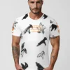 New Herren T-shirt O/MPO3471Z Herren T-shirts Mit Print