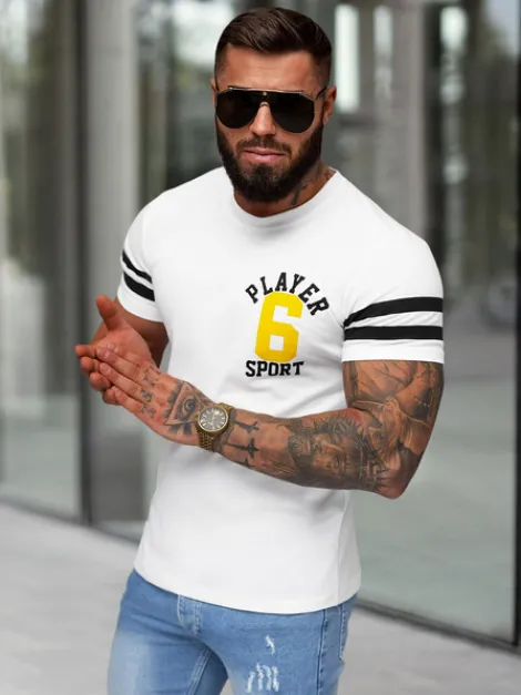 Online Herren T-shirt JS/8B1391/1 Herren T-shirts Mit Print