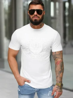 Outlet Herren T-shirt NB/MT3019/02 Herren T-shirts Mit Print